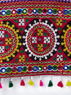 Banjara India Kutchi Embroidered Yellow Girls Chaniya Choli with Dupatta (CC1-BWR) - Yellow