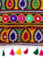 Banjara India Kutchi Emboidered Black Girls Chaniya Choli with Dupatta (CC1-POP) - Navy