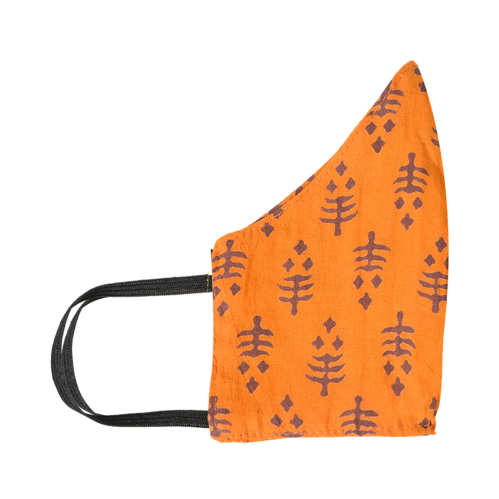 Gamthi Cotton Womens 2 layers Face Mask by (Assorted colours/designs)