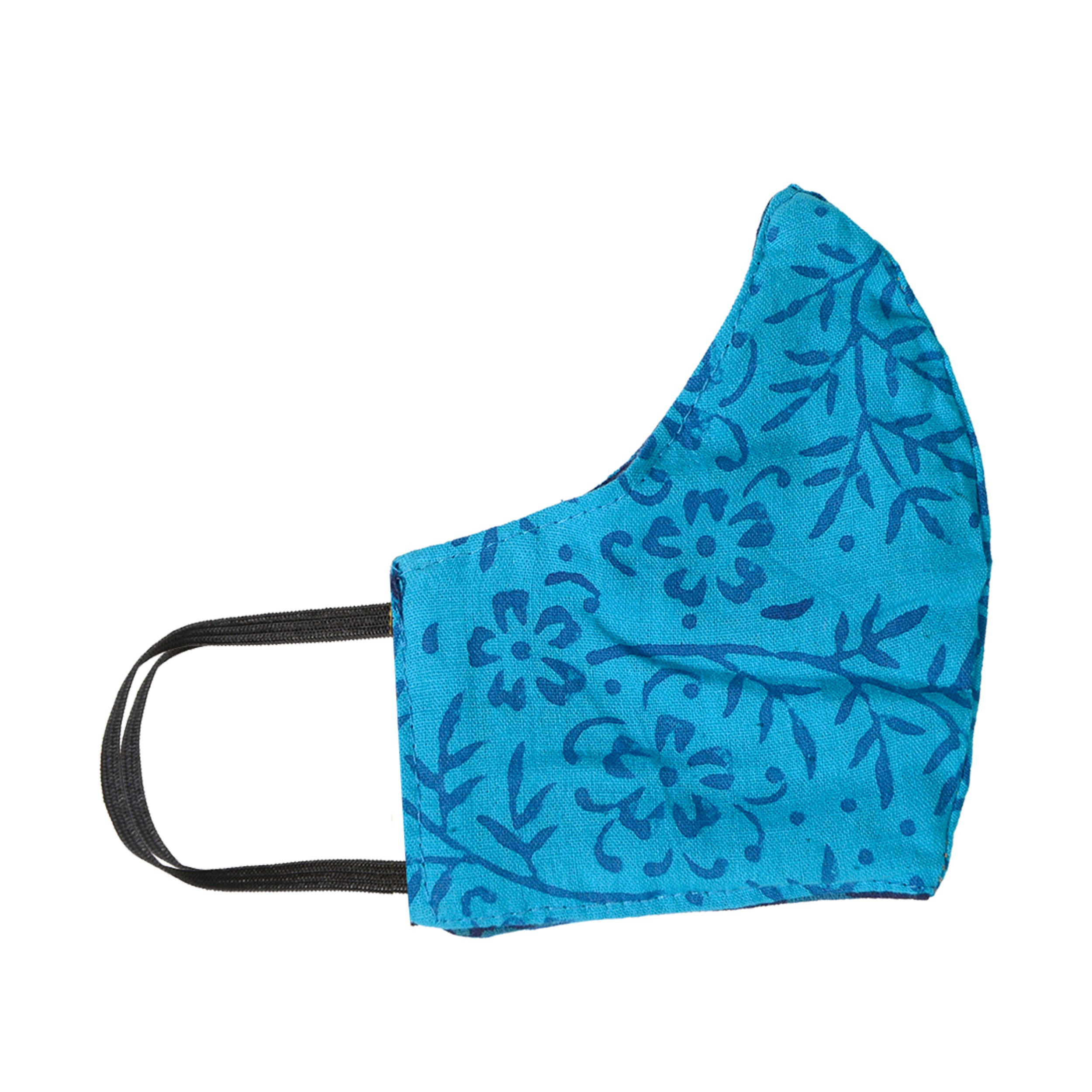 Gamthi Cotton Womens 2 layers Face Mask by (Assorted colours/designs)