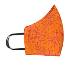 Gamthi Cotton Womens 2 layers Face Mask by (Assorted colours/designs)