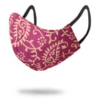 Gamthi Cotton Womens 2 layers Face Mask by (Assorted colours/designs)