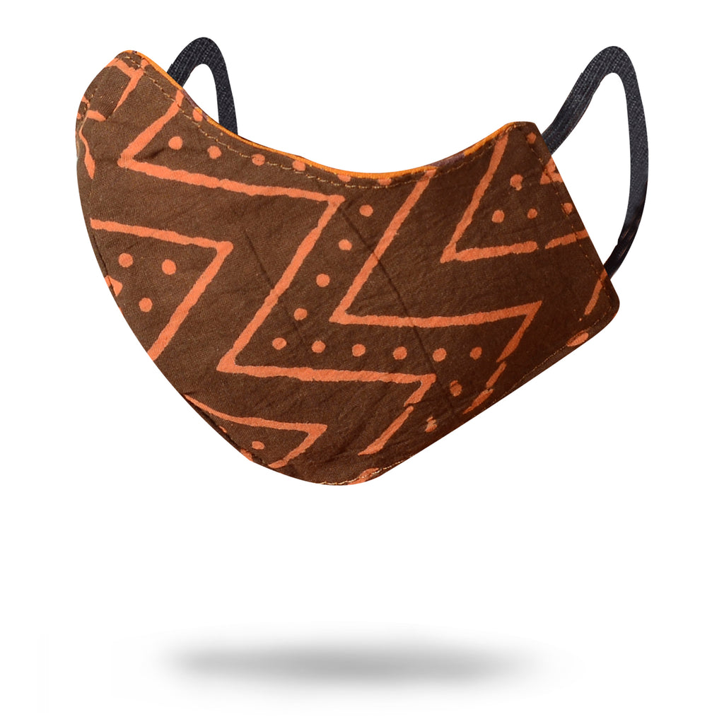 Gamthi Cotton Womens 2 layers Face Mask by (Assorted colours/designs)