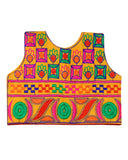 Square Kids Embroidered Ethnic Jacket - Yellow