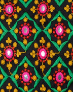 Corona Kids Embroidered Ethnic Jacket - Black