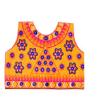Star Embroidery Kids Ethnic Jacket - Yellow