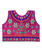 Star Embroidery Kids Ethnic Jacket - Pink