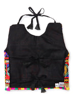 Banjara India Kutchi Emboidered Black Girls Chaniya Choli with Dupatta (CC-WILD) - Green
