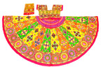 Banjara India Cotton Long Flair Aari Embroidery Kutch Work