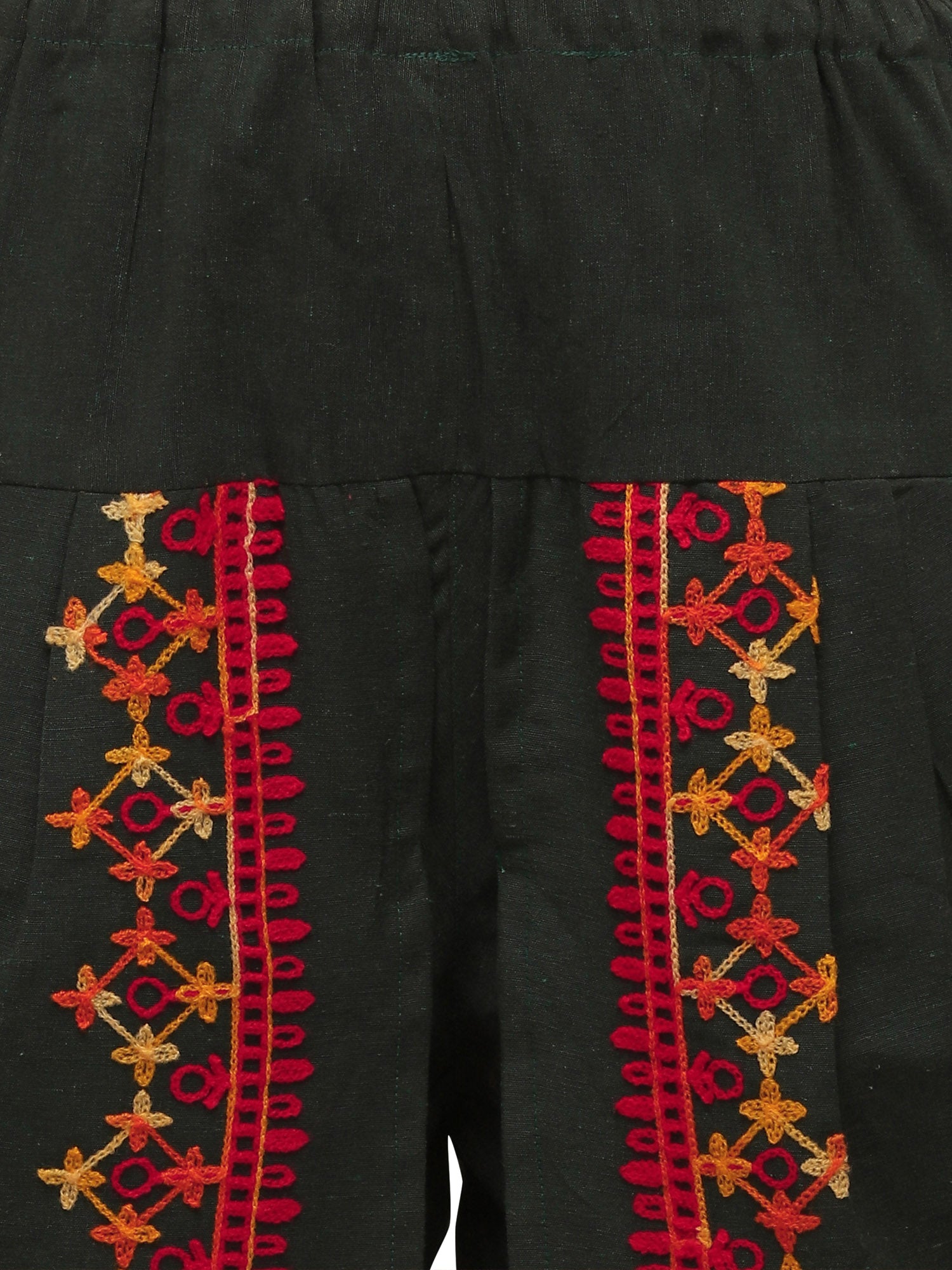 JieDa EMBROIDERY さまさ MA-1 2way FLEECE PANTS