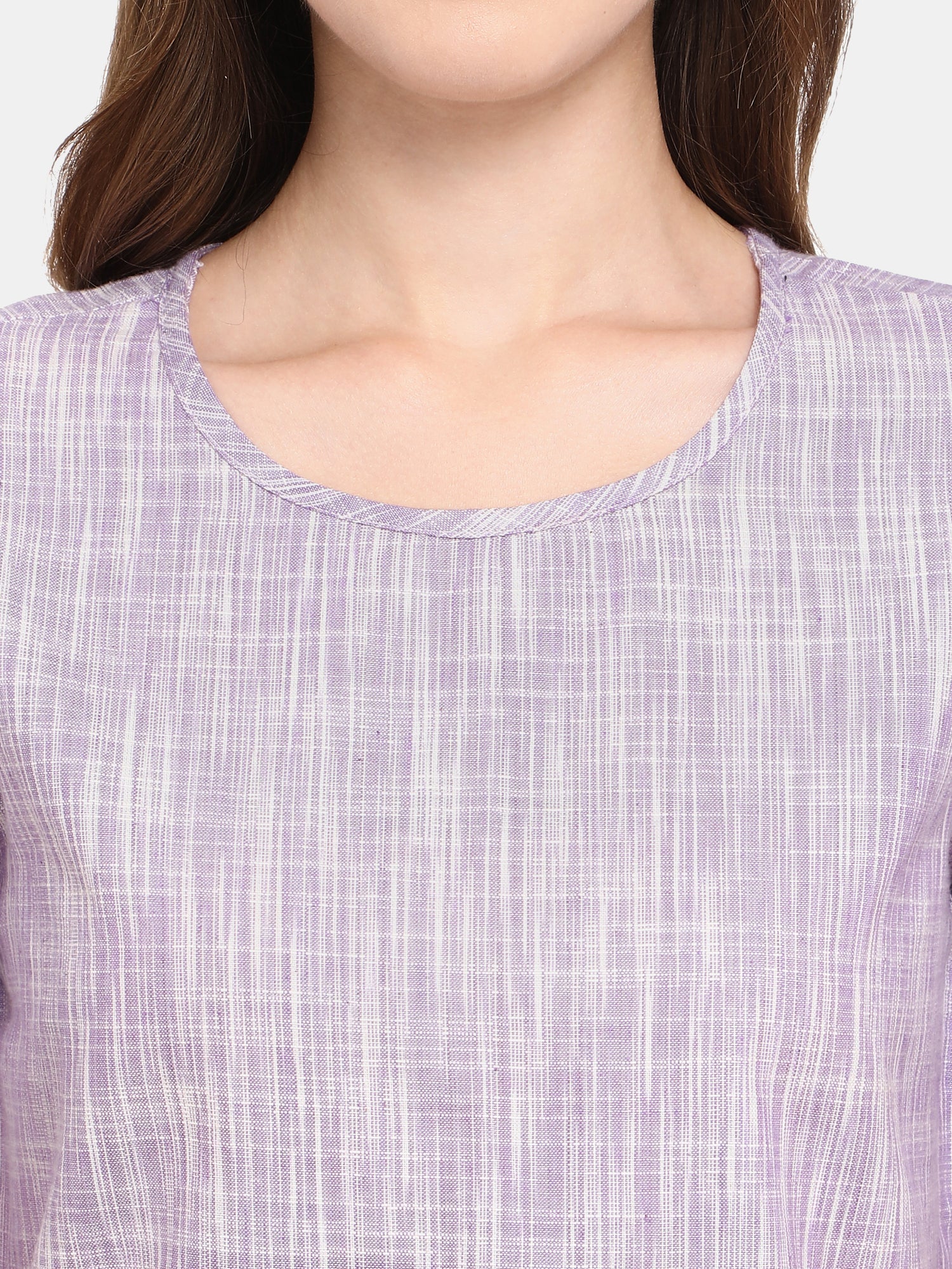 Lavender Cotton pajama Night Suit Set (MFNIGHT2530)