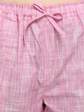 Baby Pink Long Nightsuit Set (MFNIGHT2532)