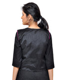 Dupion Silk Kutchi Embroidered Waist Length Jacket/Koti/Shrug (Disco) - MJK-DISCO01