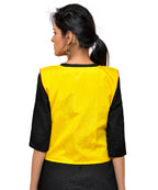 Dupion Silk Kutchi Embroidered Waist Length Jacket/Koti/Shrug (Disco) - MJK-DISCO05