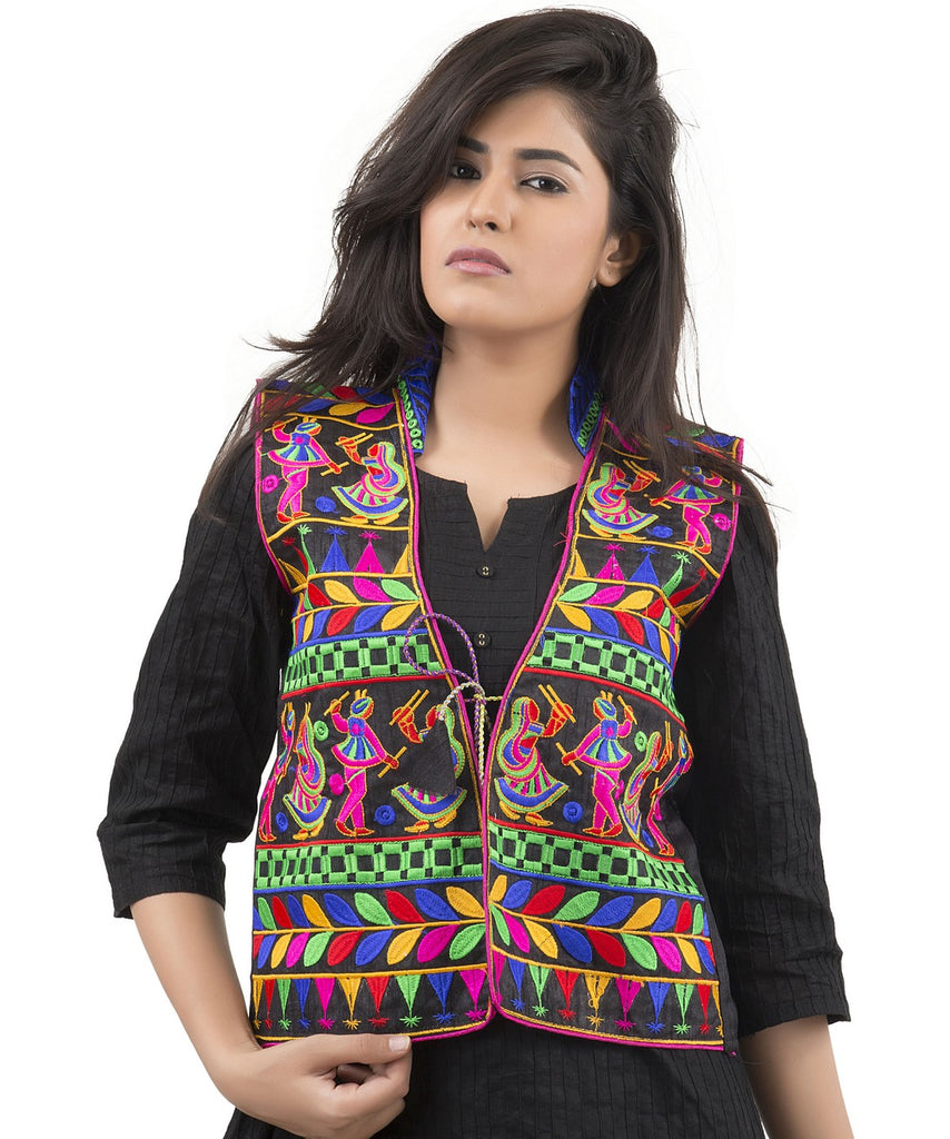 fcity.in - Stylish Cotton Women Jacket / Navratri Kutchi Work Jackets Vol 6