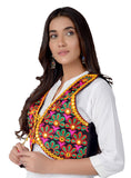 Cotton Kutchi Embroidered Short Jacket/Koti/Shrug (REG-101)