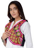 Cotton Kutchi Embroidered Short Jacket/Koti/Shrug (REG-107)