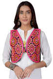 Cotton Kutchi Embroidered Short Jacket/Koti/Shrug (REG-110)