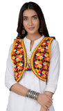 Cotton Kutchi Embroidered Short Jacket/Koti/Shrug (REG-117)