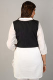 Cotton Kutchi Embroidered Short Jacket/Koti/Shrug (REG-120)