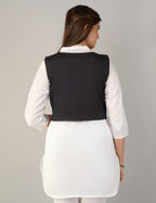 Cotton Kutchi Embroidered Short Jacket/Koti/Shrug (REG-127)