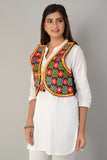 Cotton Kutchi Embroidered Short Jacket/Koti/Shrug (REG-135)
