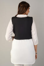 Cotton Kutchi Embroidered Short Jacket/Koti/Shrug (REG-136)