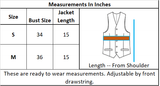 Cotton Kutchi Embroidered Short Jacket/Koti/Shrug (REG-114)