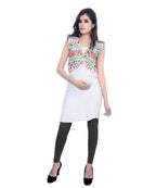 Banjara India Women's Cotton Blend Kutchi Embroidered Sleeveless Short Jacket/Koti/Shrug (Chidiya) - SJK-CDY02 - Banjara India