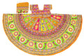 Banjara India Cotton Long Flair Aari Embroidery Kutch Work (Lehenga Choli) Chaniya Choli Set with Dupatta-TALWAR-05