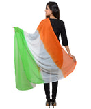 Soft Chiffon Tricolour Dupatta (Independence Day Special)