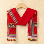 Banjara India Kutchi Emboidered Yellow Girls Chaniya Choli with Dupatta (CC-WAVE) - YELLOW