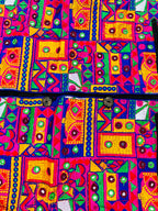 Pre-Order: Kutch Work Long Boho Style Blazer - Pink